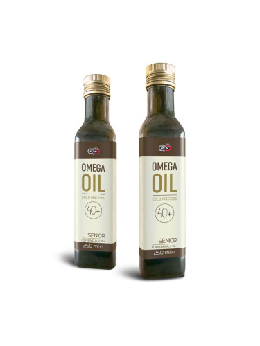Pure Nutrition - 2 броя OMEGA OIL SENIOR ( 40 + ) - 250 ml