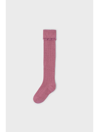 Детски чорапи Mayoral в лилаво