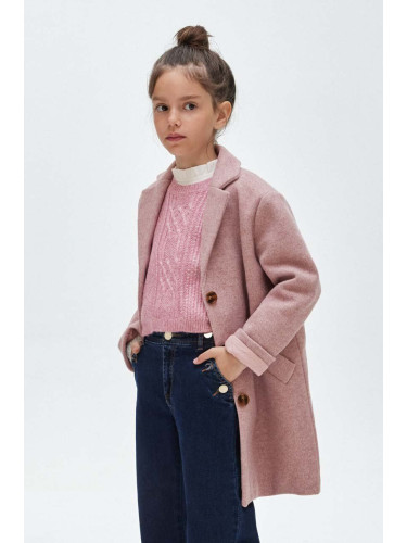 Детско палто Mayoral в розово