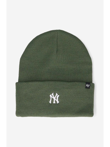 Шапка 47 brand New York Yankees Moss Base в зелено