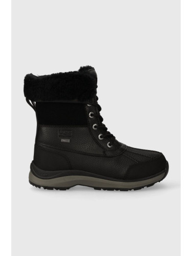 Обувки UGG Adirondack Boot III в черно с равна подметка с изолация 1095141