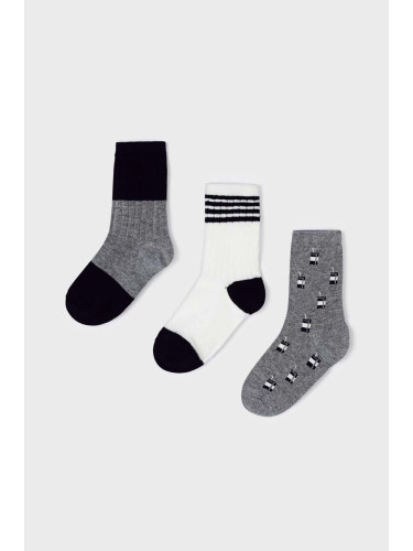 Детски чорапи Mayoral (3 броя) в бежово