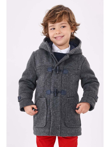 Детско палто Mayoral в сиво