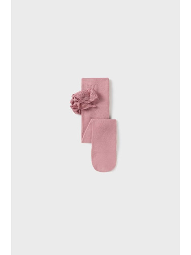 Бебешки чорапогащник Mayoral в розово