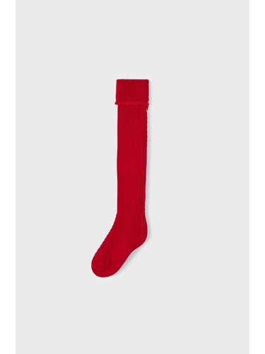 Детски чорапи Mayoral в червено