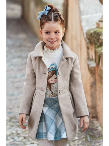 Детско палто Mayoral в бежово