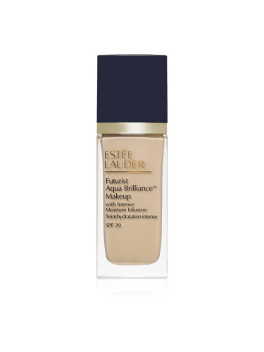 Estée Lauder Futurist Aqua Brilliance™ Makeup SPF 20 хидратиращ фон дьо тен цвят 1N0 Porcelain 30 мл.