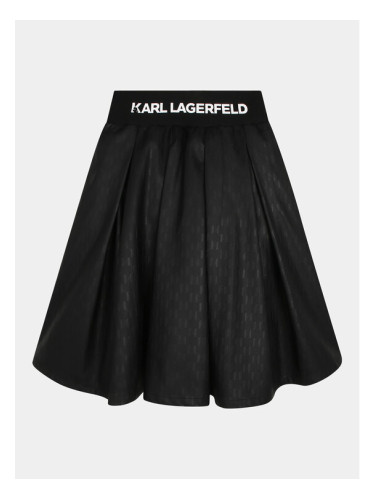 Karl Lagerfeld Kids Пола Z13096 D Черен Regular Fit