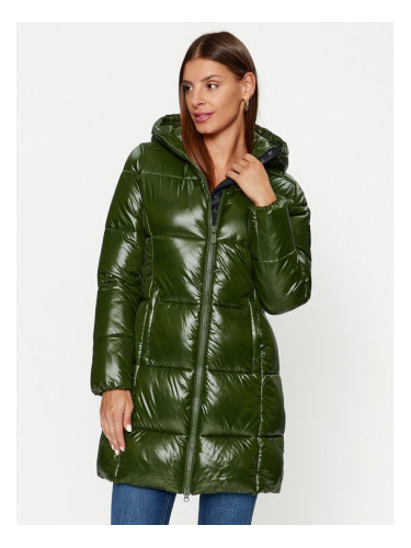 Save The Duck Зимно палто Ines D45650W LUCK17 Зелен Regular Fit