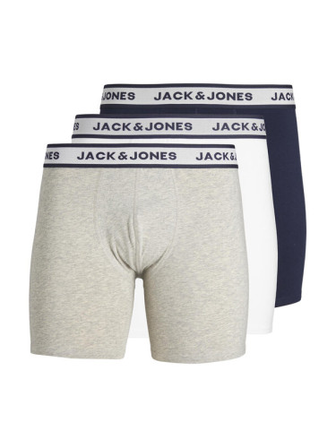 Jack&Jones Комплект 3 чифта боксерки 12229576 Цветен