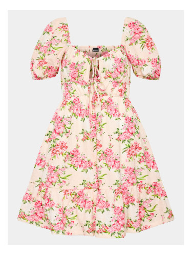 Gina Tricot Ежедневна рокля 19531 Розов Regular Fit