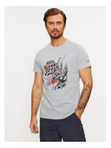 Dynafit Тишърт Artist Series Co T-Shirt M 08-71522 Сив Regular Fit
