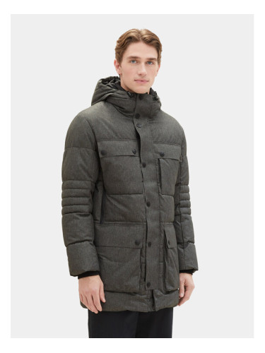 Tom Tailor Зимно яке 1037359 Сив Regular Fit