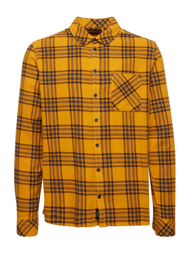 Blend Риза 20715812 Жълт Regular Fit