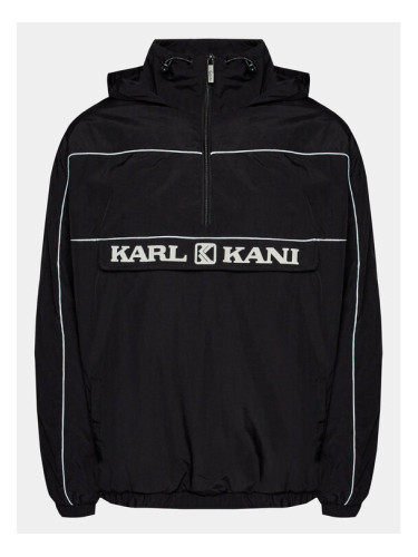 Karl Kani Анорак Retro Block 6084144 Черен Regular Fit