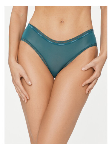 Calvin Klein Underwear Класически дамски бикини 000QD3767E Зелен