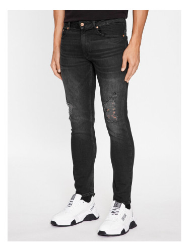 Versace Jeans Couture Дънки 75GAB5D0 Черен Skinny Fit
