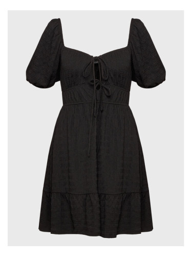 Gina Tricot Ежедневна рокля 19531 Черен Regular Fit