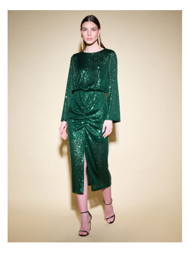 Joseph Ribkoff Коктейлна рокля 234714 Зелен Regular Fit