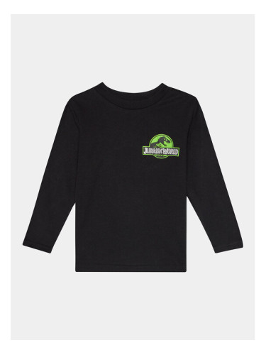 OVS Блуза JURASSIC PARK 1894866 Черен Regular Fit