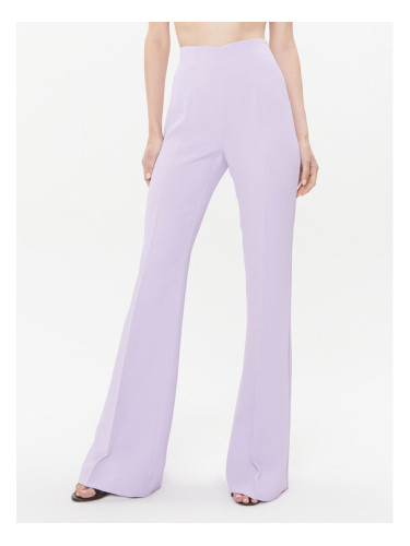 TWINSET Текстилни панталони 232TP2053 Виолетов Regular Fit