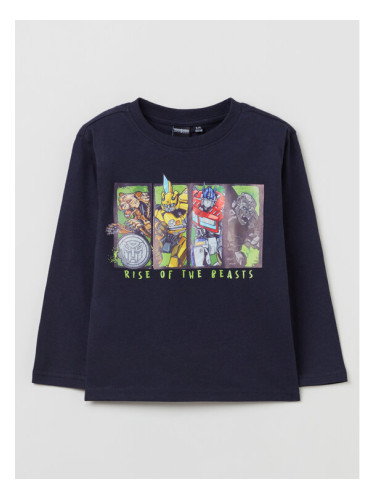 OVS Блуза 1816130 Тъмносин Regular Fit