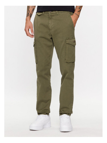 Aeronautica Militare Текстилни панталони 232PA1545CT3143 Зелен Regular Fit