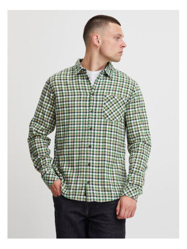 Blend Риза 20715810 Зелен Regular Fit