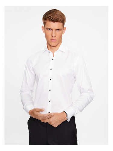Eterna Риза 8218/F659 Бял Slim Fit
