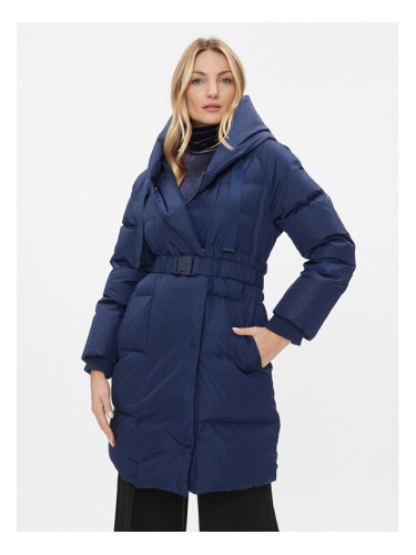 MAX&Co. Зимно палто Nibbio 74940323 Тъмносин Regular Fit