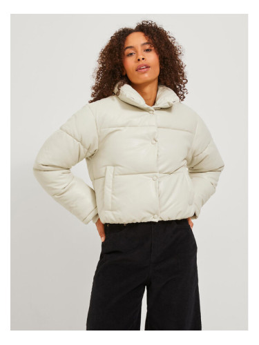 JJXX Зимно яке 12236383 Екрю Regular Fit