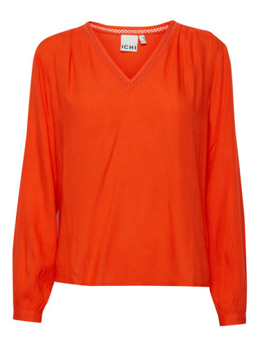 ICHI Блуза 20120243 Оранжев Regular Fit
