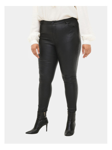 Zizzi Текстилни панталони M20125A Черен Super Slim Fit