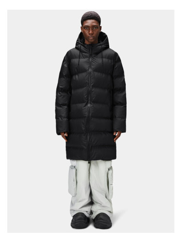 Rains Зимно палто 15130 Черен Regular Fit