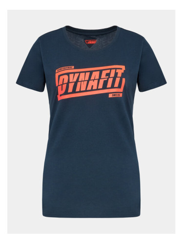 Dynafit Тениска от техническо трико Graphic Co W S/S Tee 70999 Тъмносин Regular Fit