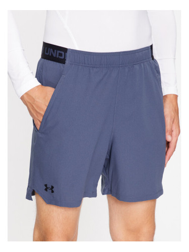 Under Armour Спортни шорти Ua Vanish Woven 6In Shorts 1373718 Сив Fitted Fit