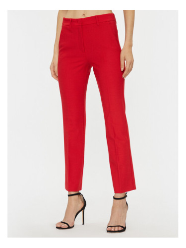 Marella Текстилни панталони Galvano 2331360736200 Червен Regular Fit