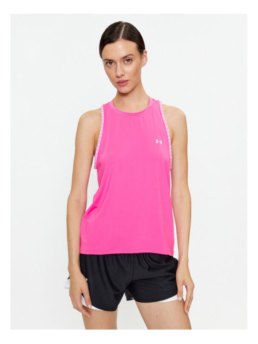 Under Armour топ Knockout Novelty Tank 1379434 Розов Loose Fit