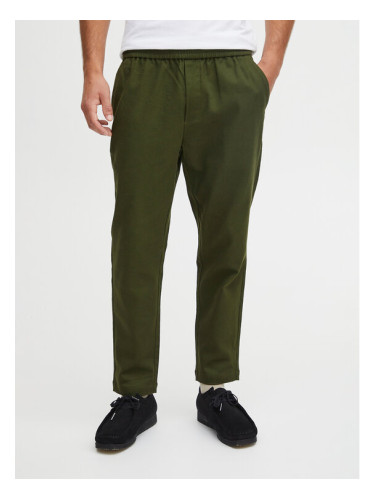 Casual Friday Текстилни панталони 20504819 Зелен Regular Fit