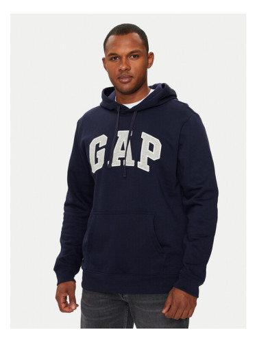 Gap Суитшърт 850834-00 Тъмносин Regular Fit