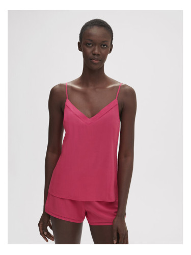 Simone Pérèle Тениска на пижама Songe 18S900 Розов Comfort Fit