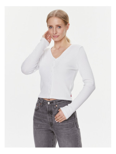 Levi's® Блуза Monica A7194-0001 Бял Slim Fit