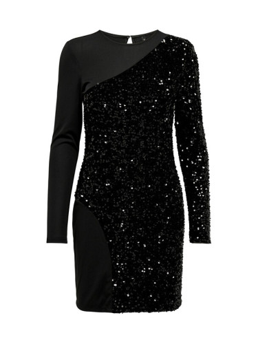 ONLY Коктейлна рокля 15312507 Черен Regular Fit