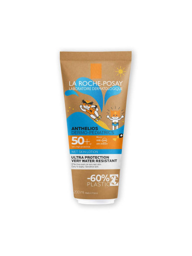 La Roche-Posay Anthelios Wet Skin Слънцезащитен лосион за деца SPF50+ 200 ml