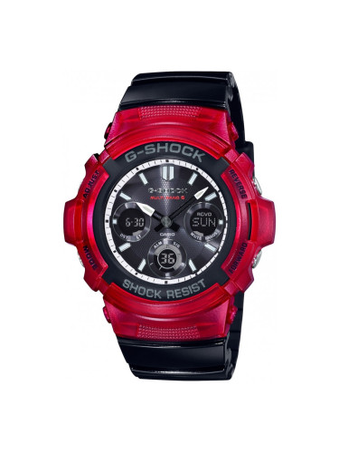 Мъжки часовник CASIO G-SHOCK WAVE CEPTOR SOLAR - AWG-M100SRB-4AER