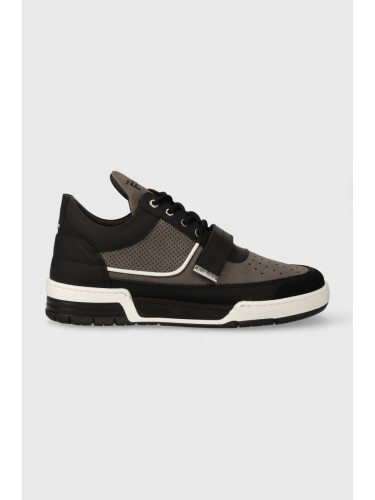 Кожени маратонки Filling Pieces Low Top Blaze в черно 10125691847