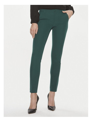 Liu Jo Текстилни панталони MF3229 T7896 Зелен Regular Fit
