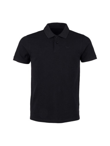 Willard GILLEN Мъжка тениска с якичка, черно, размер