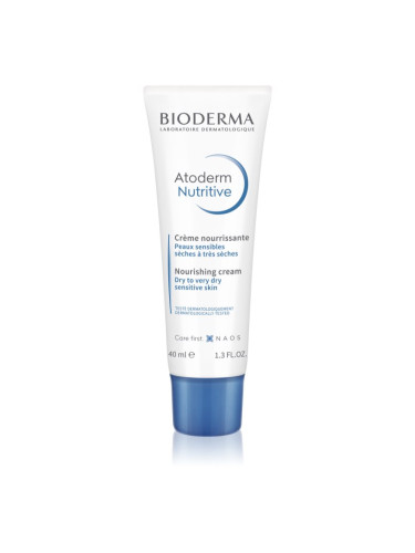 Bioderma Atoderm Nutritive дневен крем за суха и чувствителна кожа 40 мл.