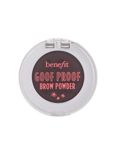 Benefit Goof Proof Brow Powder Пудра за вежди за жени 1,9 гр Нюанс 5 Warm Black-Brown